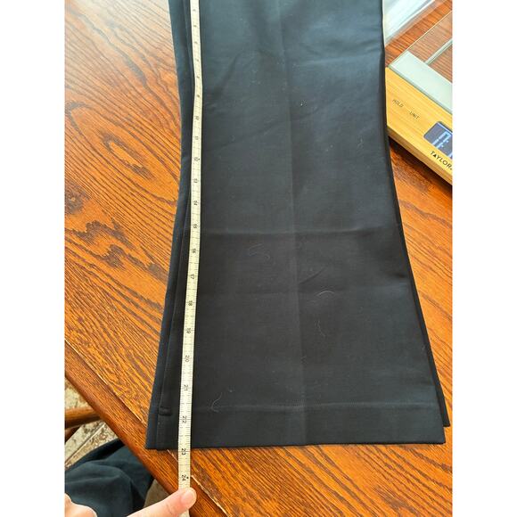 Spanx The Perfect Pant Black Crop Flare Stretch Pull On Size XL Petite - Picture 8 of 8